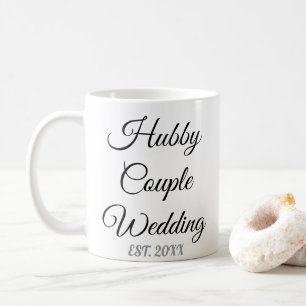 Wedding Anniversary Custom Retro Coffee Mug