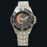 Wedding Anniversary Gifts for Man Mens Wrist Watch<br><div class="desc">Style: Men's Stainless Steel Bracelet Watch The Men's Stainless Steel Watch is built for adventure. Designed as a nod to classic diver and military watches, it features stainless steel construction, an adjustable bezel, and water resistance to over 300 feet. Personalise the watch with your designs and text for a stylish...</div>