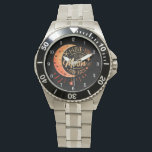 Wedding Anniversary Gifts for Man Mens Wrist Watch<br><div class="desc">Style: Men's Stainless Steel Bracelet Watch The Men's Stainless Steel Watch is built for adventure. Designed as a nod to classic diver and military watches, it features stainless steel construction, an adjustable bezel, and water resistance to over 300 feet. Personalise the watch with your designs and text for a stylish...</div>
