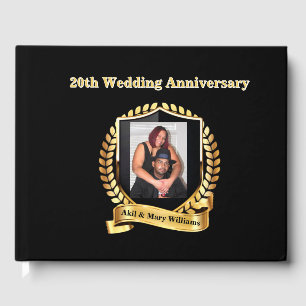 Wedding Anniversary Guest Book