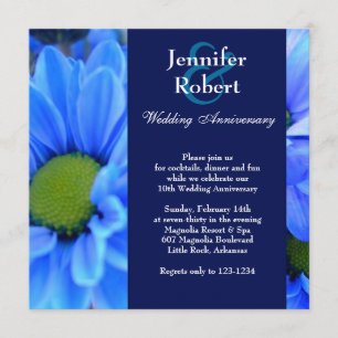Wedding Anniversary Invitation