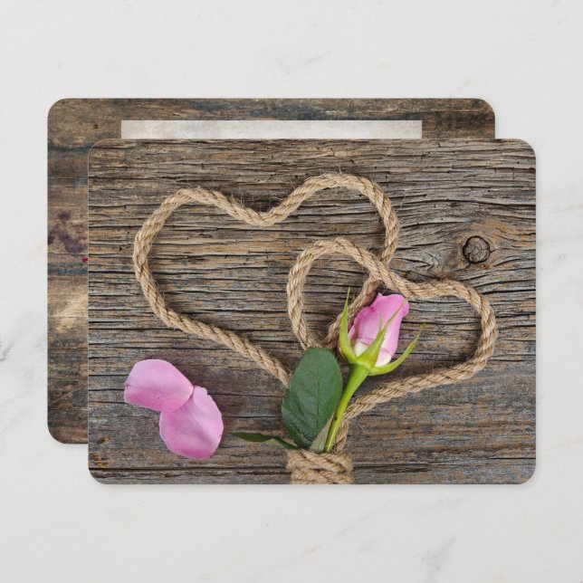 Wedding Anniversary Party Invitation (Front/Back)