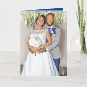 Wedding Anniversary Photo  Card