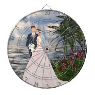 Wedding/Anniversary ProfiledInk Dart Board