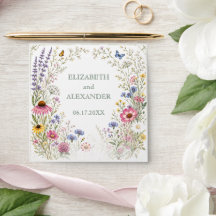 Wedding/Anniversary Wildflower Seed Packet Favor
