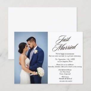 Wedding Announcement  party invitation card 