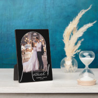 Wedding Arch Photo Black