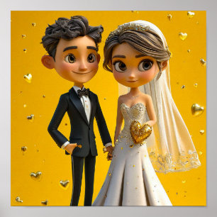 Wedding Art Poster
