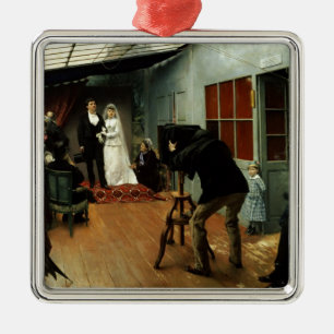 Wedding at the Photographer's, 1878-9 Metal Tree Decoration