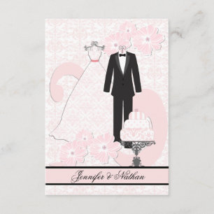 Wedding Attire RSVP Card