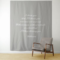 Wedding backdrop | Wedding Tapestry | Grey Minimal
