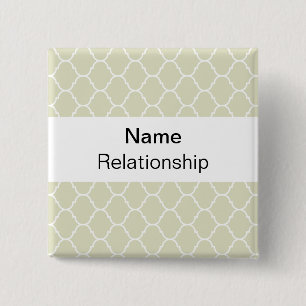 Wedding Badge (sans serif)