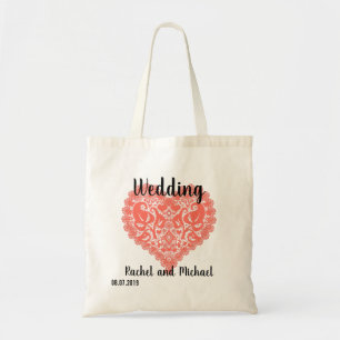 Wedding bag, wedding tote bag