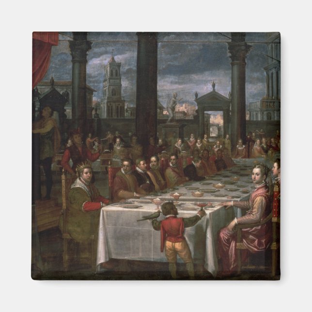 Wedding banquet magnet (Front)