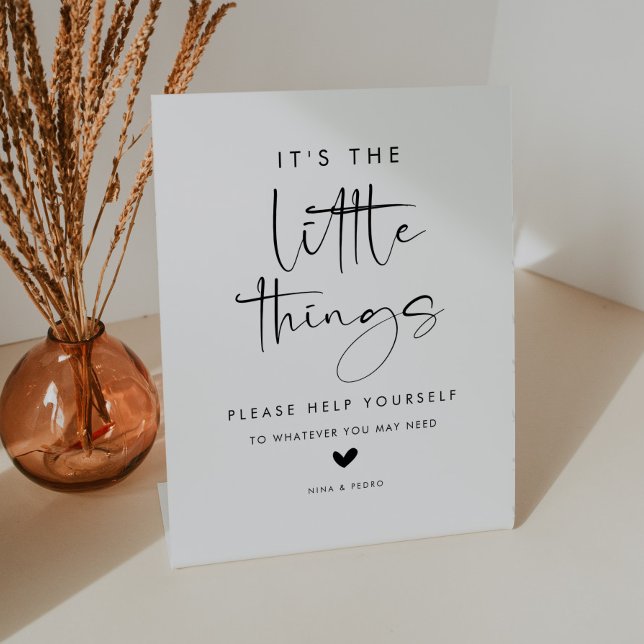 Wedding Bathroom Basket Pedestal Sign (Creator Uploaded)