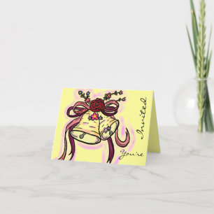 Wedding Bell invitation card