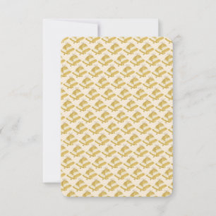 Wedding Bells (blank on reverse side) Invitation