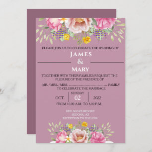 WEDDING BELLS INVITATION