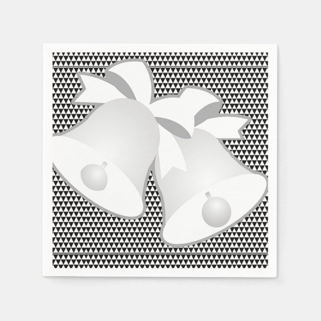 Wedding Bells   Napkin (Front)