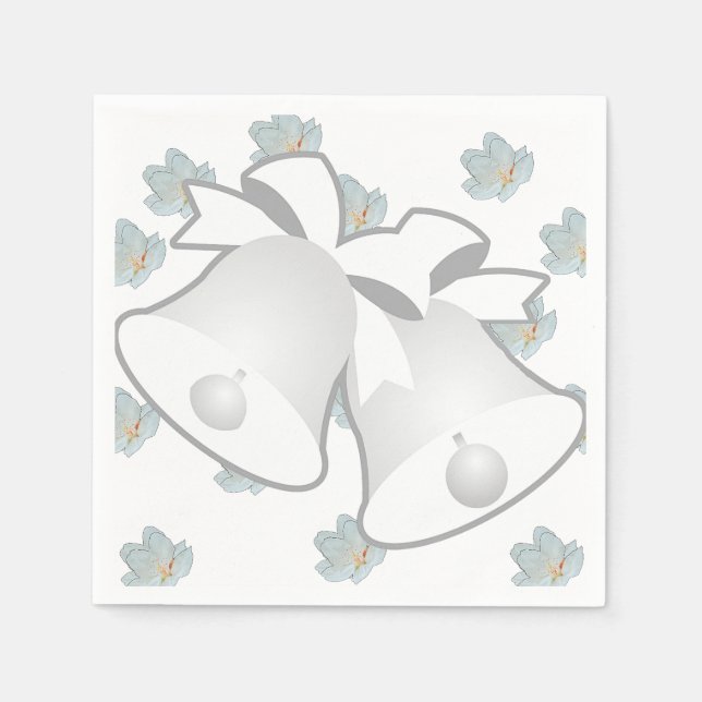 Wedding Bells   Napkin (Front)