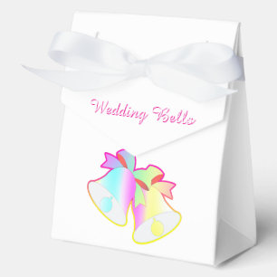 Wedding Bells White Favour Box