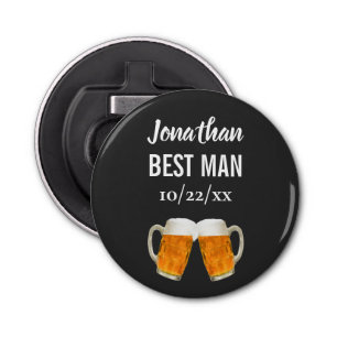 Wedding Best Man Bachelor Party Favour Beer Cheers Bottle Opener