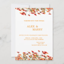 Wedding Birthday Baby Shower INVITATION CARD