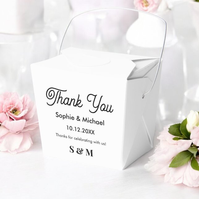 Wedding Black White Bride Groom  Favour Box (Creator Uploaded)