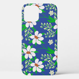 Wedding Bliss: Floral Invitation Background iPhone 12 Case