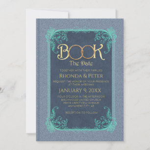 Wedding-Book The Date Invitation
