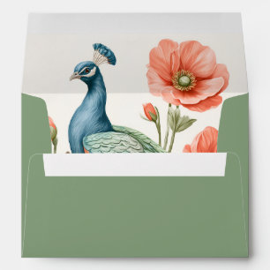 Wedding Botanical Vintage   Elegant Mailing  Envelope