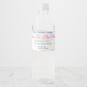 Wedding Bottle Labels   Custom Mineral Water Bottl