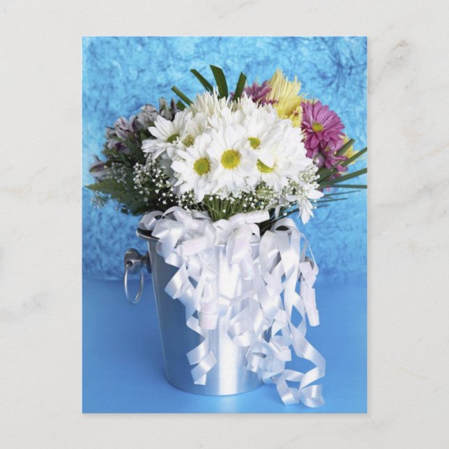 Wedding Bouquet Centerpiece Postcard (Front)