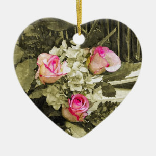Wedding Bouquet Ceramic Tree Decoration