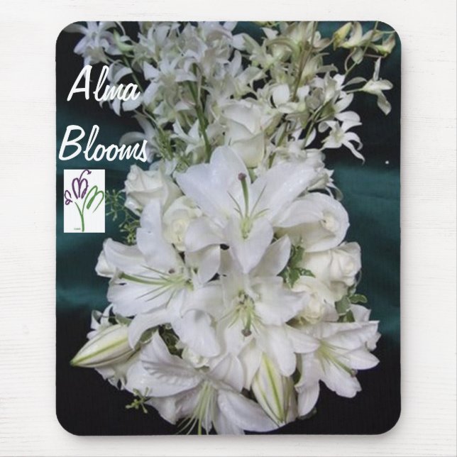 Wedding Bouquet Mouse Pad (Front)