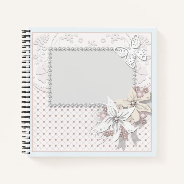 Wedding bouquet notebook (Front)