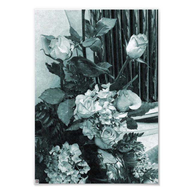 Wedding Bouquet Photo Print (Front)