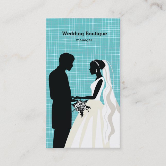 Wedding boutique business card (Front)