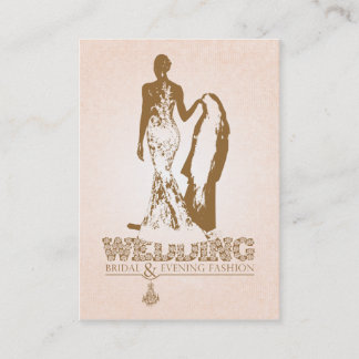 WEDDING Bridal & Evening Fashion - Business Card