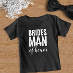 Wedding Bridal Party Bridesman Of Honour T-Shirt<br><div class="desc">A cute Bridesman of Honour shirt suitable for your Bridesman or Man of Honour (or both). Available in many sizes from baby to man size</div>