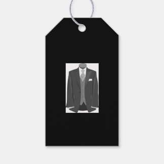 Wedding Bridal Party Tuxedo Suit Gift Tag