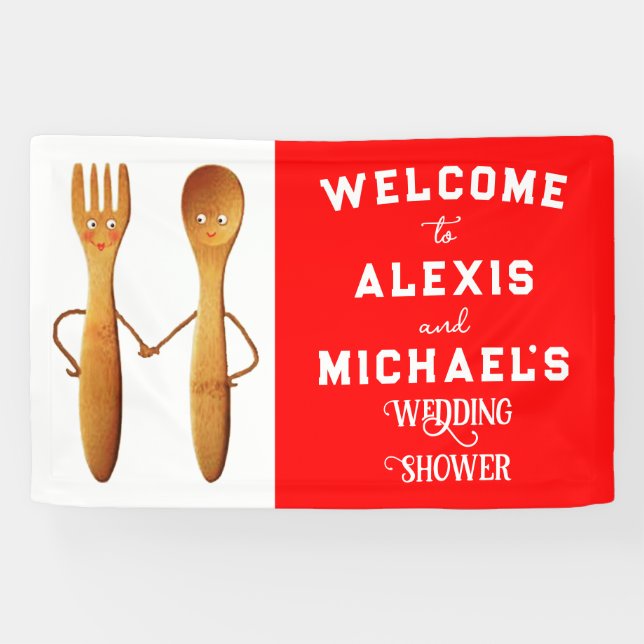Wedding Bridal Shower Banner (Horizontal)