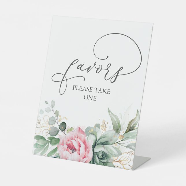 Wedding / Bridal Shower / Birthday Favours Sign (Front)