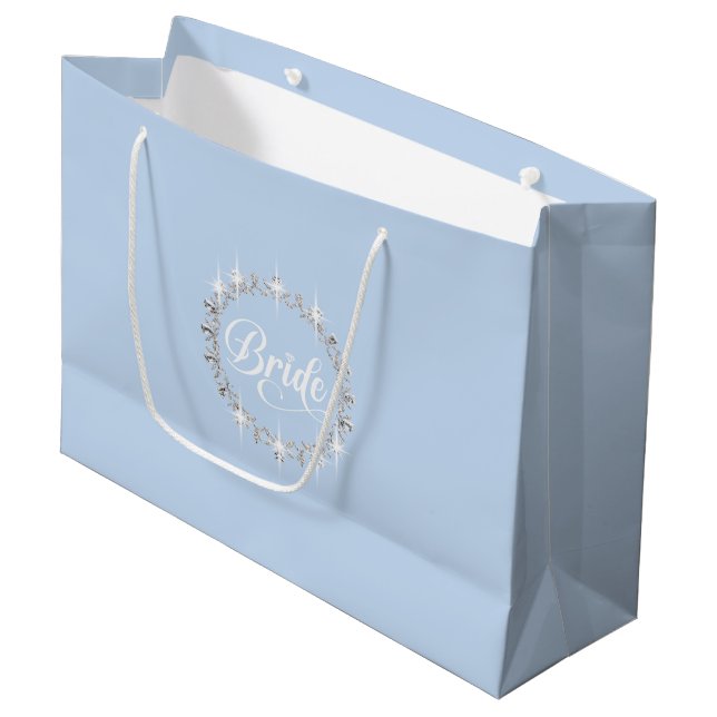 Wedding Bride Gift Bag (Front Angled)