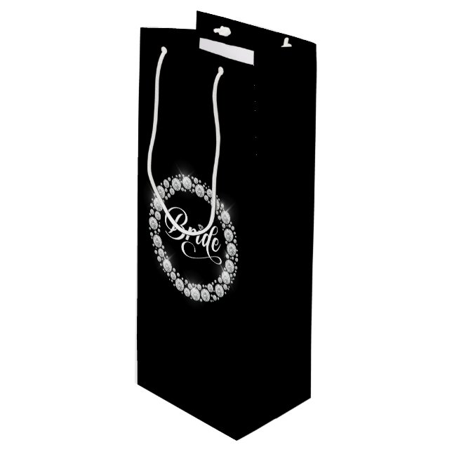 Wedding Bride Gift Bag (Front Angled)