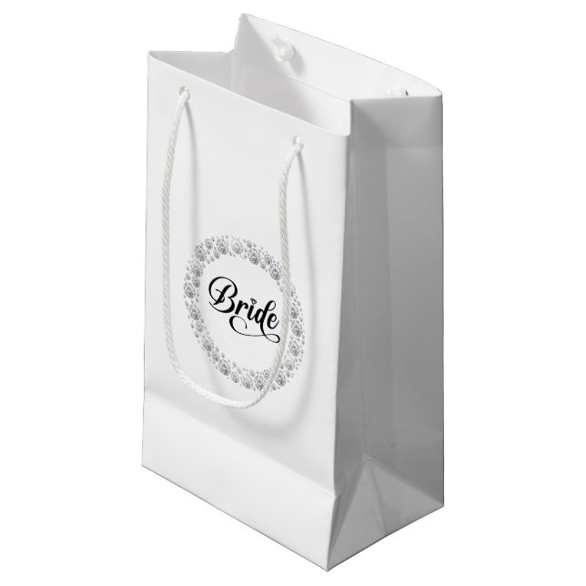Wedding Bride Gift Bag (Front Angled)