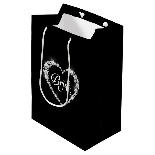 Wedding Bride Gift Bag (Front Angled)