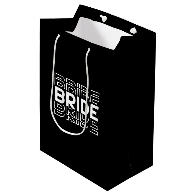 Wedding Bride Gift Bag (Front Angled)
