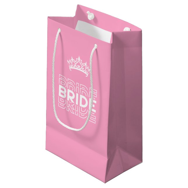 Wedding Bride Gift Bag (Front Angled)
