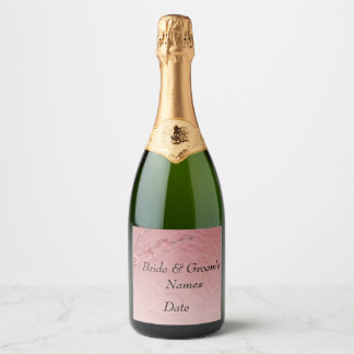 Wedding Bride & Groom's Wine Bottle Labels